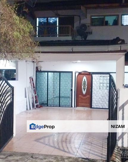 FREEHOLD Facing Open 2 Storey House Taman Sri Rampai for sale, Kuala Lumpur, Setapak