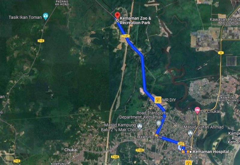 Tanah Freehold Malay Reserved Tepi Jalan 2km Dari Zoo Kemaman Terengganu