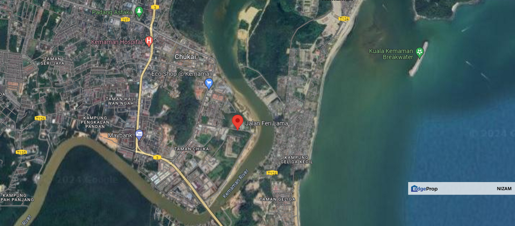 Six (6) Acres Industrial Land Jalan Feri Lama Kemaman For Sale, Terengganu, Kemaman