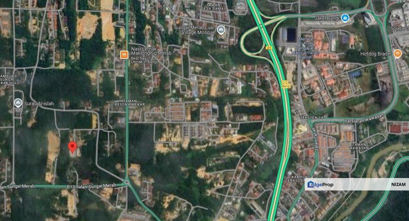 Tanah Lot Bungalow Sg Merab Bangi For Sale, Selangor, Bangi