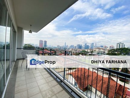 Fully Furnished KLCC View with Huge Balcony, One Jelatek Condominium, Setiawangsa, Selangor, Keramat