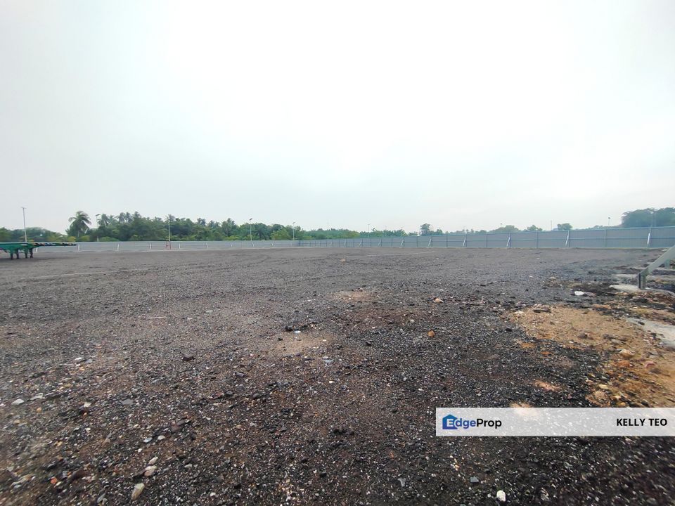 Telok Gong Vacant Land for Rent Fence up Flat Ground, Selangor, Port Klang