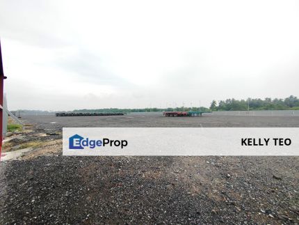 Telok Gong Vacant Land for Rent Fence up Flat Ground, Selangor, Port Klang