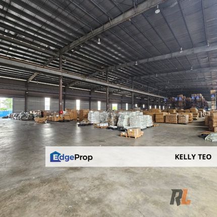 Klang Meru Warehouse for Rent 6 Loading Bay Overhead Crane, Selangor, Klang
