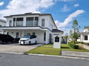 2 storey END LOT Link House, Avenham Garden, Eco Grandeur, Puncak Alam ...