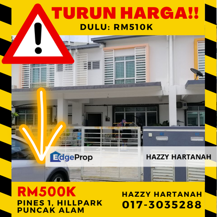 Pines 1, Bandar Hillpark Termurah RM500k sahaja. Dekat Hospital UiTM Puncak Alam (Sudah tukar nama Owner), Selangor, Bandar Puncak Alam