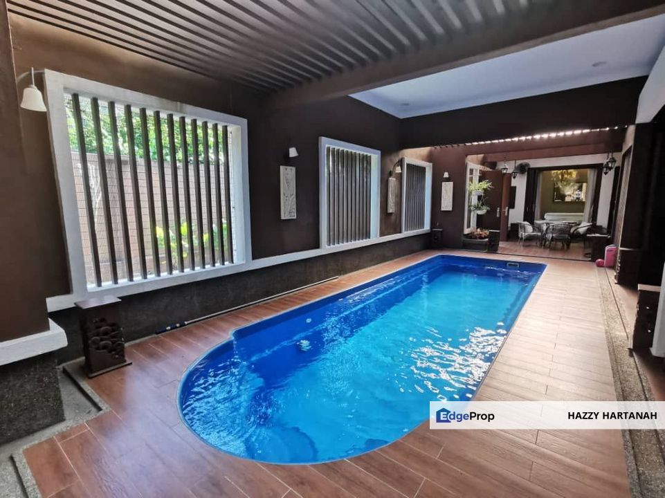 Single storey Bungalow Tropicanal Concept with swimming pool, Seksyen 7, Shah Alam, Selangor, Shah Alam