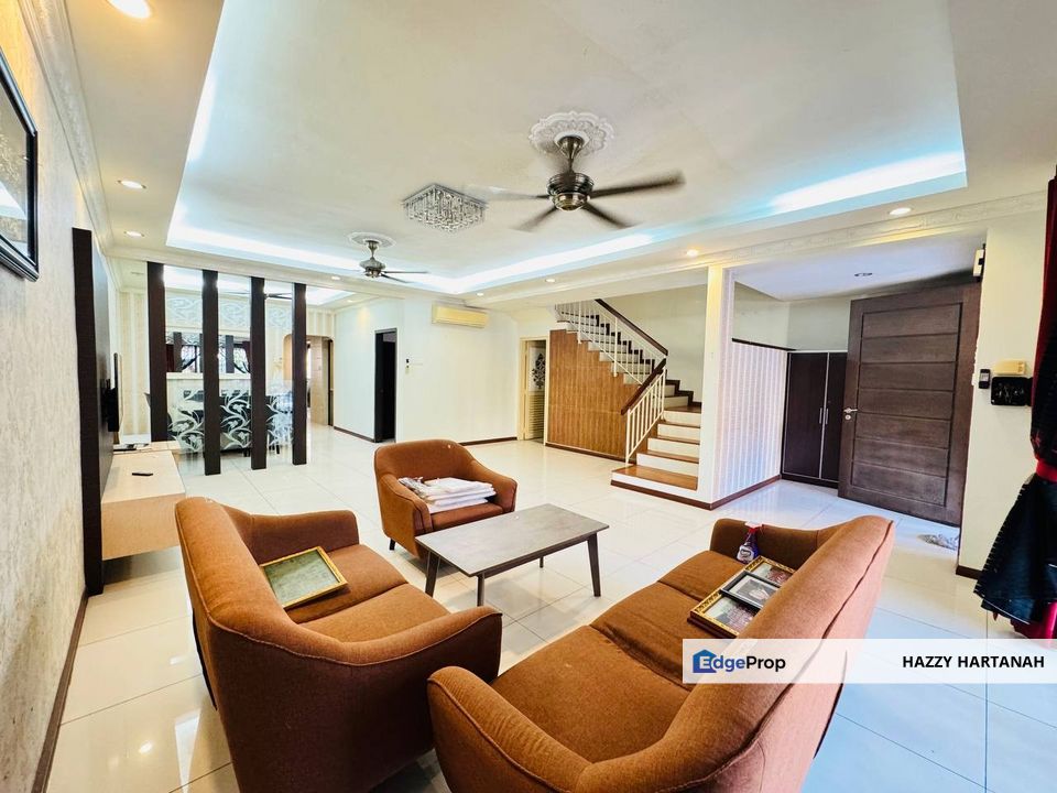 Cahaya SPK Shah Alam, Renovated & Extended Double Storey Superlink (24x80) House  For Sale, Selangor, Shah Alam