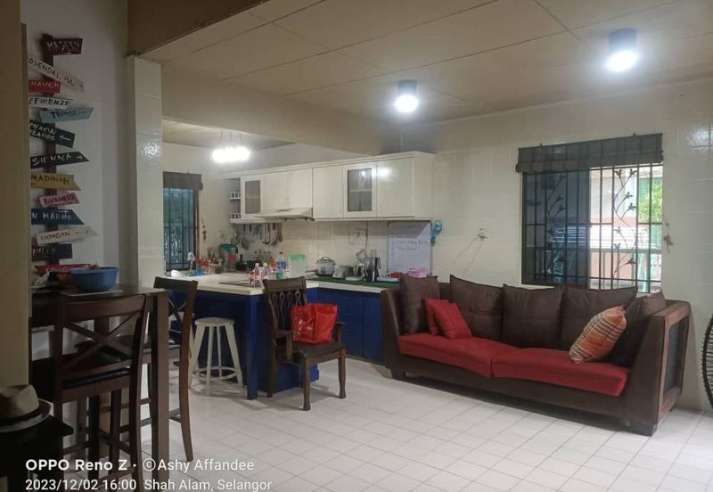 Facing open, End lot 2 storey, Jalan Arca Bukit Jelutong Timur