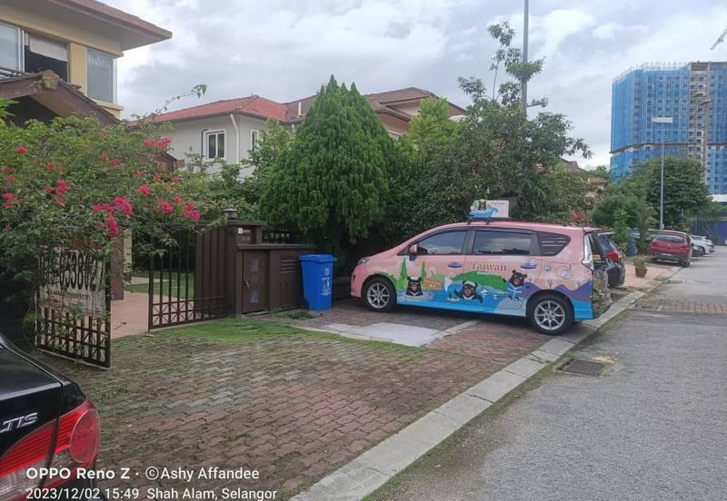 Facing open, End lot 2 storey, Jalan Arca Bukit Jelutong Timur