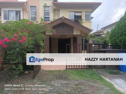 Facing open, End lot 2 storey, Jalan Arca Bukit Jelutong Timur, Selangor, Bukit Jelutong