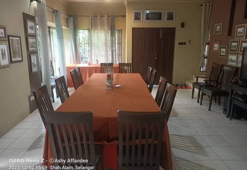 Facing open, End lot 2 storey, Jalan Arca Bukit Jelutong Timur