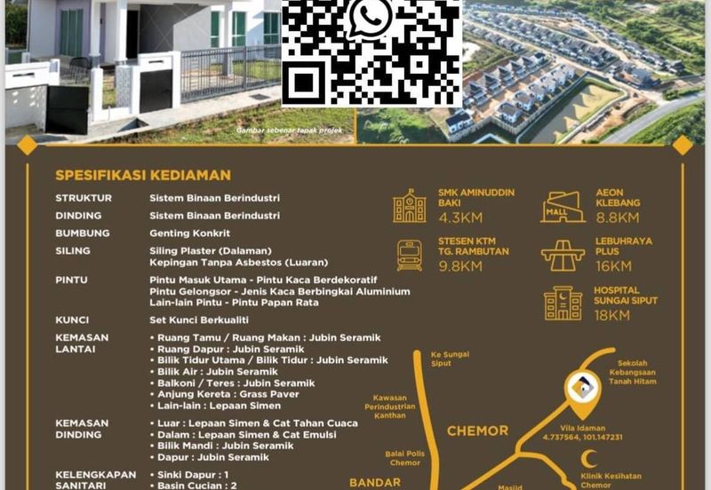 VILLA IDAMAN TANAH HITAM, CHEMOR