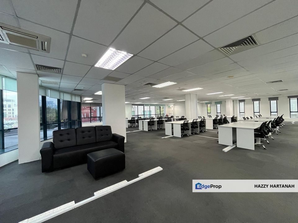 Level 1, Fully furnished office for rent, Wisma Bangsar 8, only RM5 psqft, Kuala Lumpur, Bangsar