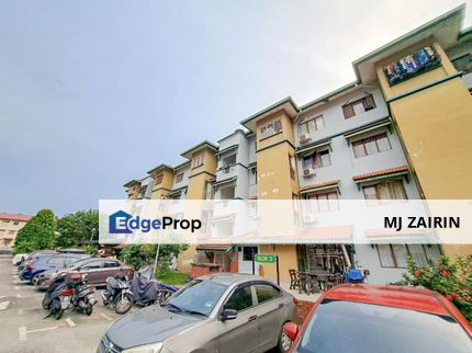 Freehold Corner Unit Kenari Apartment Taman Melati KL, Kuala Lumpur, Setapak