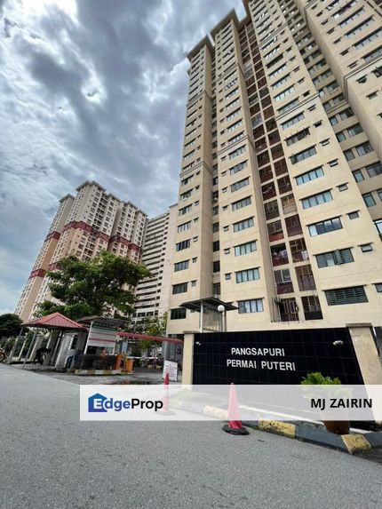 Pangsapuri Permai Puteri Ampang Medium Floor Near LRT Ampang, Selangor, Ampang