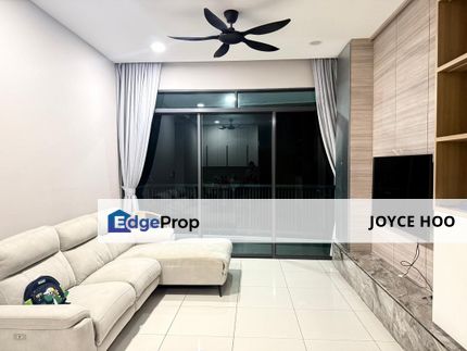 The Cruise Residence With Balcony fully Furnish with  3 carpark  Big buitup Size 1345sf , Selangor, Bandar Puteri Puchong