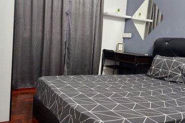 Rooms for Rent Sri Cempaka Apartment + Rooms comes with internet and utilities