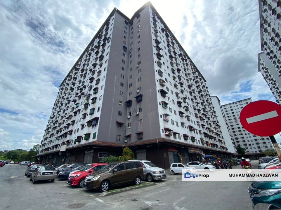 Low Cost Pangsapuri Rimba Seksyen 16 Shah Alam For Sale for Sale @RM170 ...