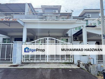 Double Storey Terrace at Taman Krubong Jaya, Melaka (Partially Furnished), Melaka, Krubong