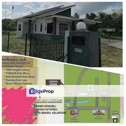 Single Storey Bungalow, Taman Karisma 2, Jalan Taman Seri Kemubu, Kelantan, Ketereh