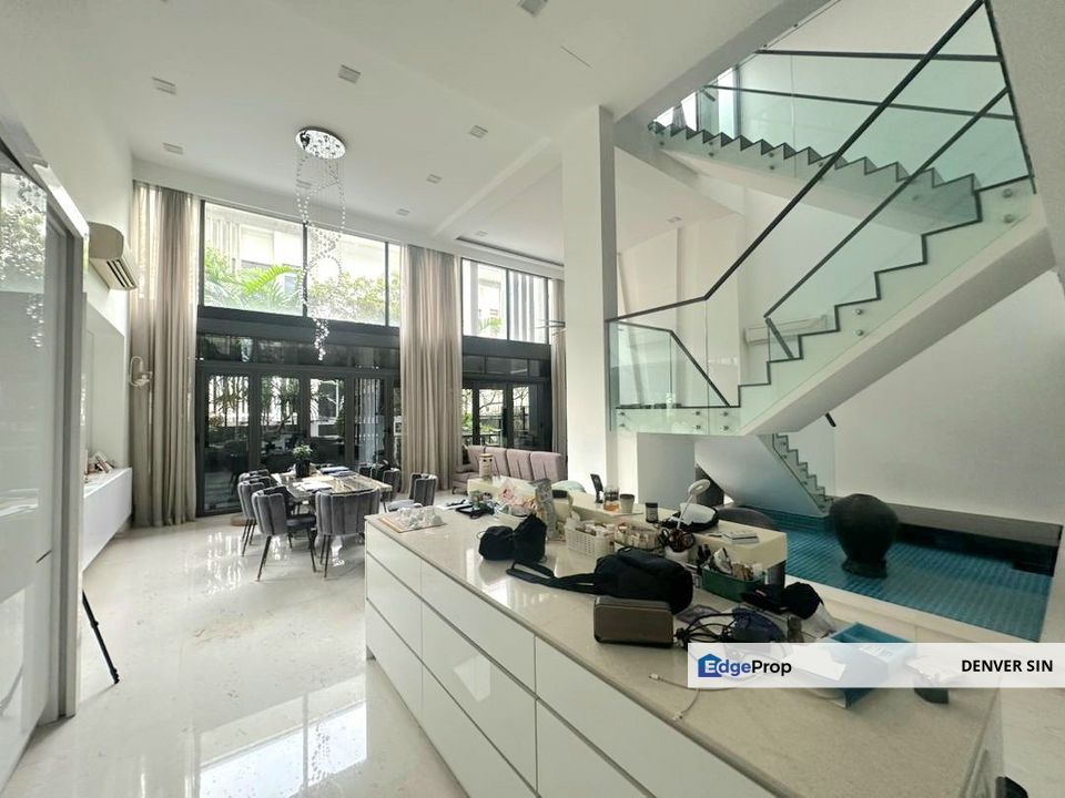 3 Storey Luxury Superlink @ The Mansions, Desa Park City, Gated Guarded, Renovated , Freehold, With Facilities, Super Cheap, Kuala Lumpur, Desa Parkcity