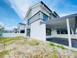 CORNER LOT Double Storey Terrace Rentak Perdana LBS Alam Perdana Puncak ...