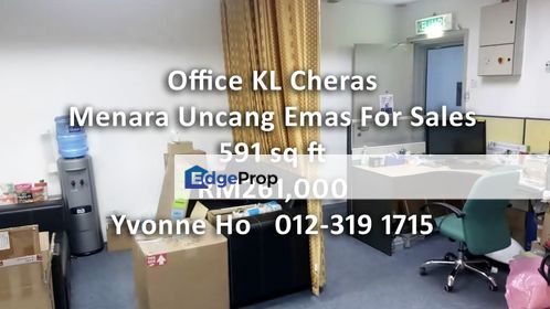 Office KL Menara Uncang Emas (Ue3) For Sales, Kuala Lumpur, Cheras