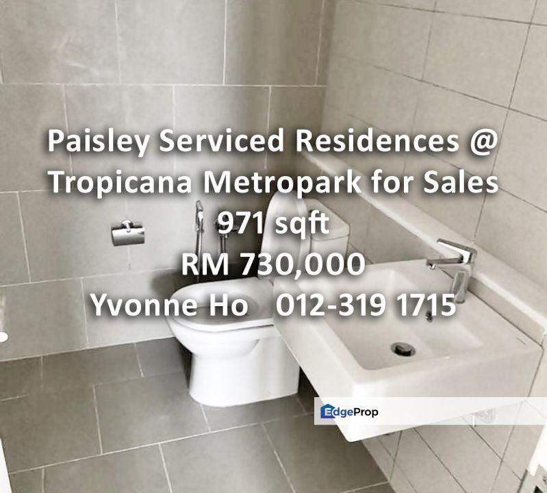 Paisley Serviced Residences @Tropicana Metropark for Sales, Selangor, Subang Jaya
