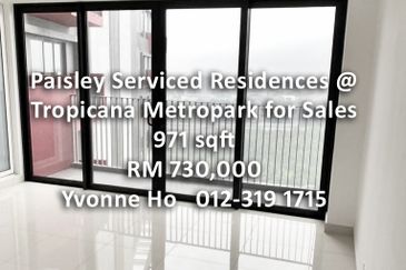 Paisley Serviced Residences @ Tropicana Metropark