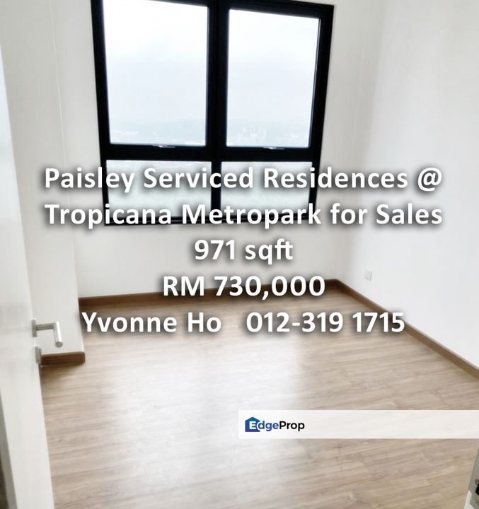 Paisley Serviced Residences @Tropicana Metropark for Sales, Selangor, Subang Jaya