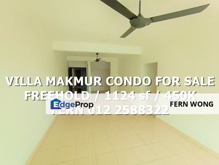 FREEHOLD VILLA MAKMUR CONDO JALAN DUTAMAS RAYA FOR SALE, Kuala Lumpur, Dutamas