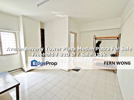 Avelon Beverly Tower Plaza Medan Putra Bandar Menjalara For Sale , Kuala Lumpur, Bandar Menjalara