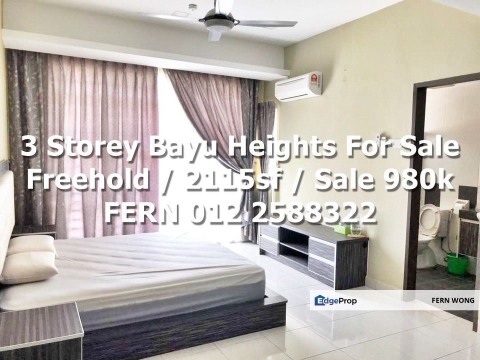 Freehold 3 Storey House Bayu Heights Balakong For Sale , Selangor, Balakong