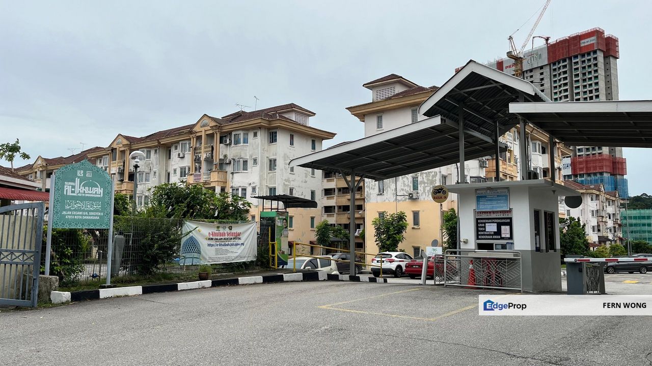 Walk Up Apartment Top Floor Palma Puteri Kota Damansara Sek 6 For Sale , Selangor, Kota Damansara