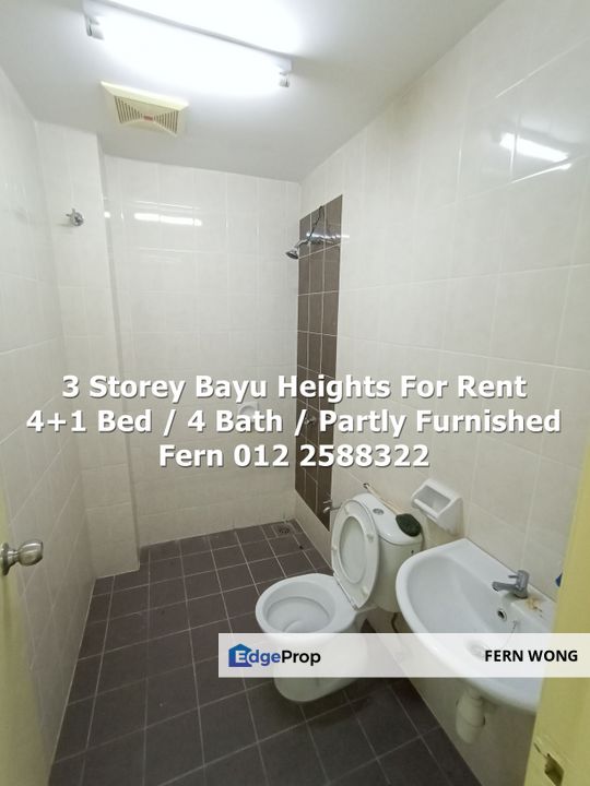 3 Storey House Bayu Heights Balakong Seri Kembangan For Rent , Selangor, Balakong