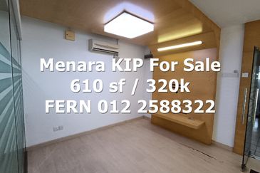 Menara KIP Office Lot For Sale  