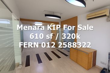 Menara KIP Office Lot For Sale  