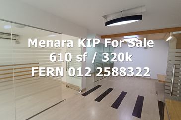 Menara KIP Office Lot For Sale  