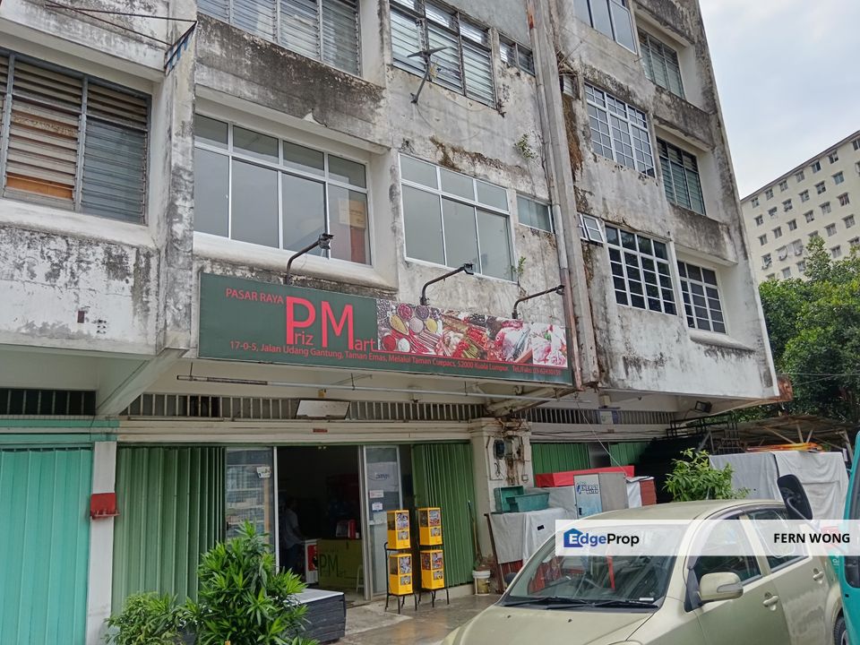 Freehold Walk Up Flat Taman Emas Taman Cuepacs Segambut Kepong For Sale , Kuala Lumpur, Segambut