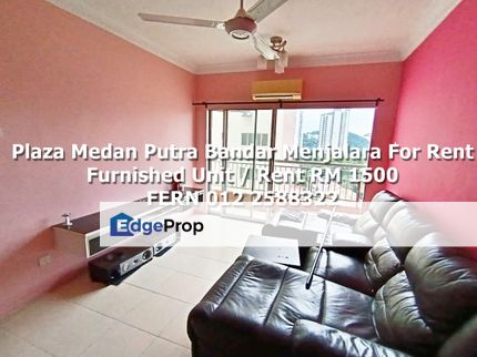 Furnished Avelon Beverly Tower Plaza Medan Putra Bandar Menjalara For Rent , Kuala Lumpur, Bandar Menjalara