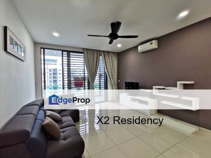 X2 Residency condo for rent fully furnished 3 car park puchong, Selangor, Puchong