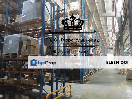Shah Alam Warehouse for Rental Wrh Rackingi, Selangor, Shah Alam