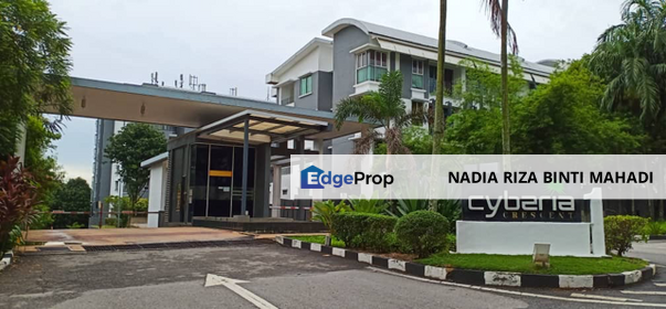 Large built-up, lower unit 2-storey townhouse in the heart of Cyberjaya, Selangor, Cyberjaya
