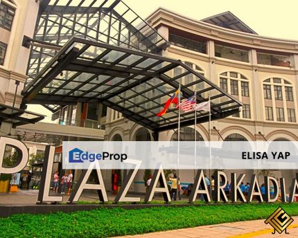 Tenanted Rental RM15k FREEHOLD Office  FOR SALE Plaza Arkadia Block Anson Desa Parkcity, Kuala Lumpur, Desa Parkcity