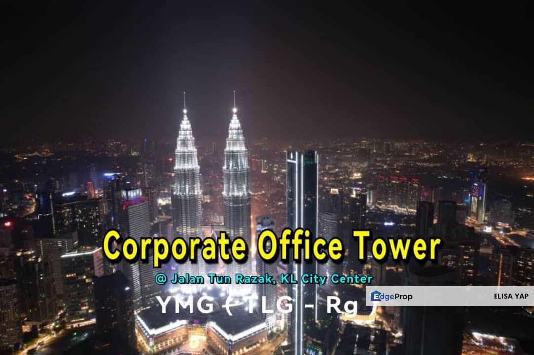 KL City 21 Storey Office Tower For Sale Jalan Tun Razak Near To KLCC, Kuala Lumpur, KLCC