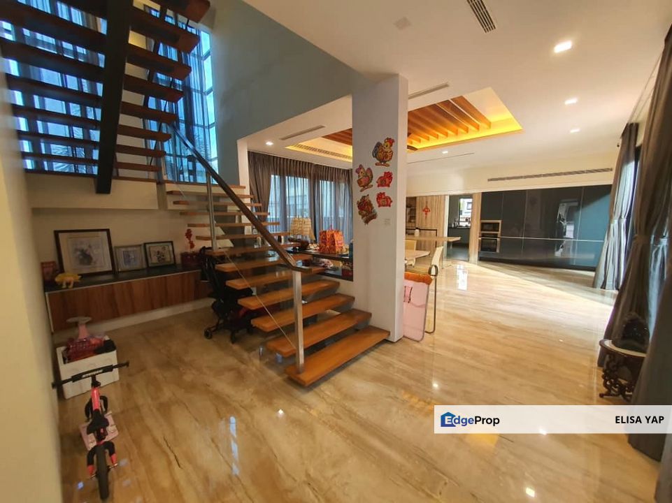 ❤️Setia Eco Park Setia Alam ❤️ 3 Storey Bungalow 8500sqft 9 Rooms Luxury Renovated MUST VIEW, Selangor, Setia Alam/Alam Nusantara