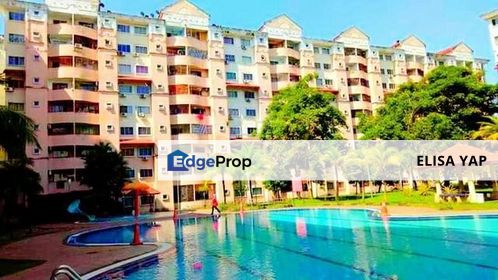 Pangsapuri Perdana Villa Taman Sentosa Perdana Klang 1100sqft Freehold FOR SALE, Selangor, Klang
