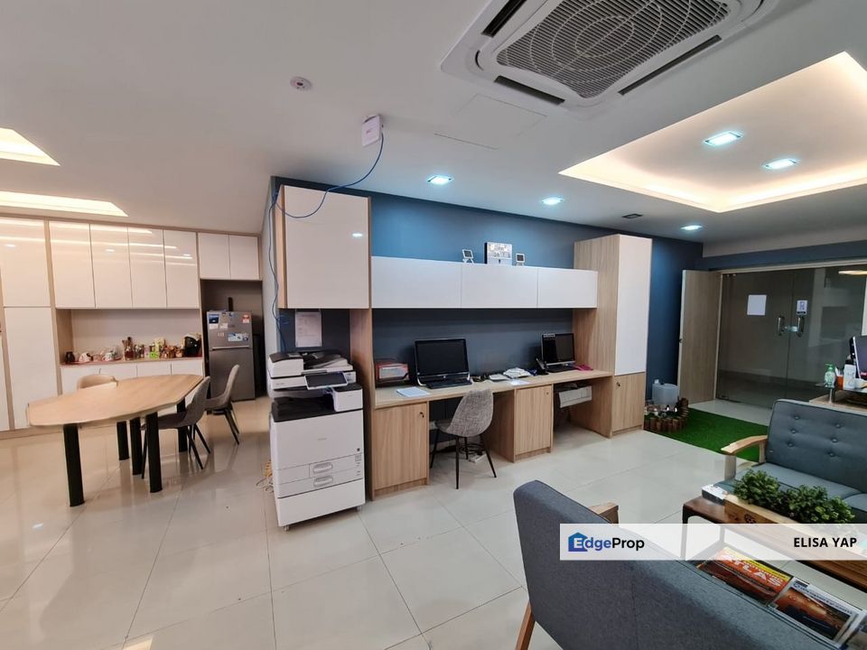 Menara 1 Mont KIara Office Lot  Fully Furnished High Floor 832sqft Ready For Sale, Kuala Lumpur, Mont Kiara