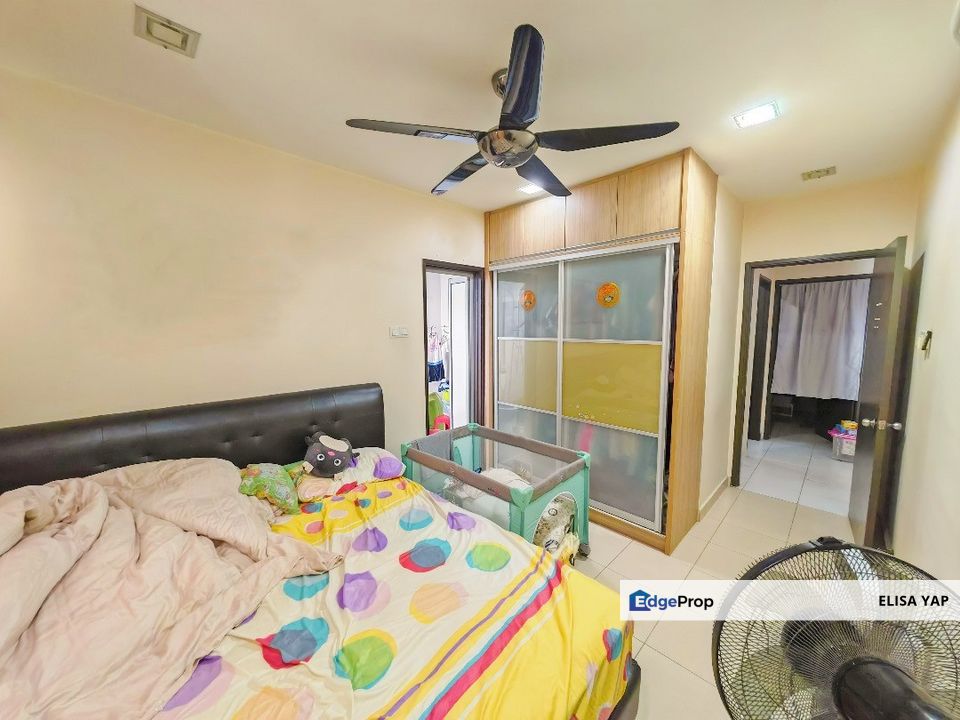 Amara Residence Condo Fully Reno Kitchen Extented Freehold 1027sqft**Balcony Private Floor 2 Parking FOR SALE, Selangor, Selayang